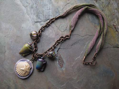 Beach Memories Necklace As Seen In Bead Trends Magazine